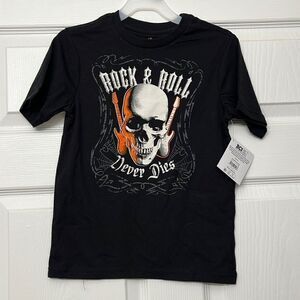 Boys Small Rock And Roll Shirt